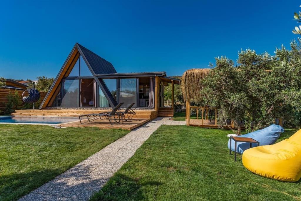 Villa Zeytin Havuzlu Jakuzili Фетие Екстериор снимка