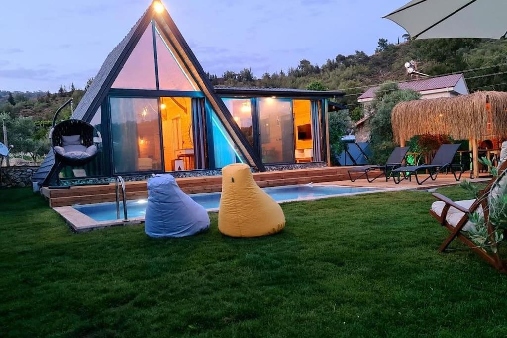 Villa Zeytin Havuzlu Jakuzili Фетие Екстериор снимка